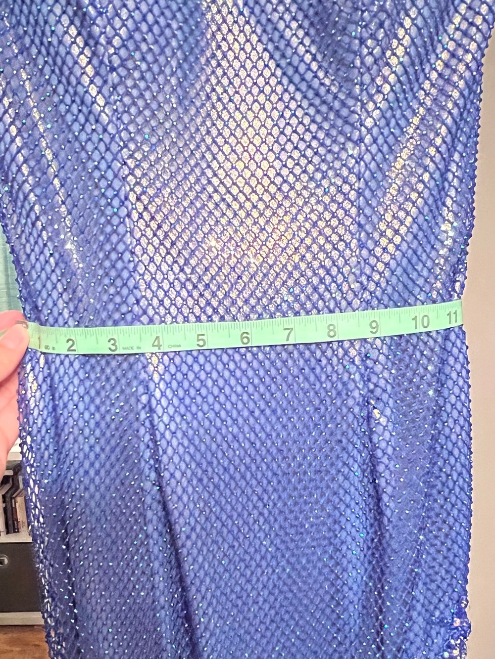 Vienna Prom Size 2 Royal Blue Rhinestone Pageant Formal Gown Strapless - Picture 7 of 7
